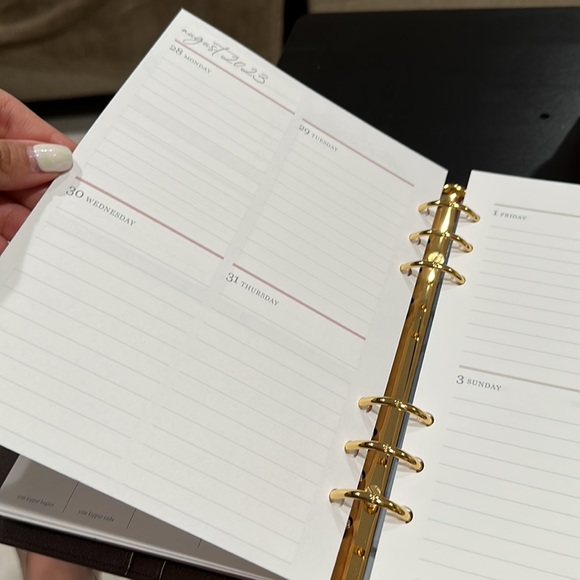 Erin Condren Office Erin Condren Compact Vertical A5 Ring Inserts